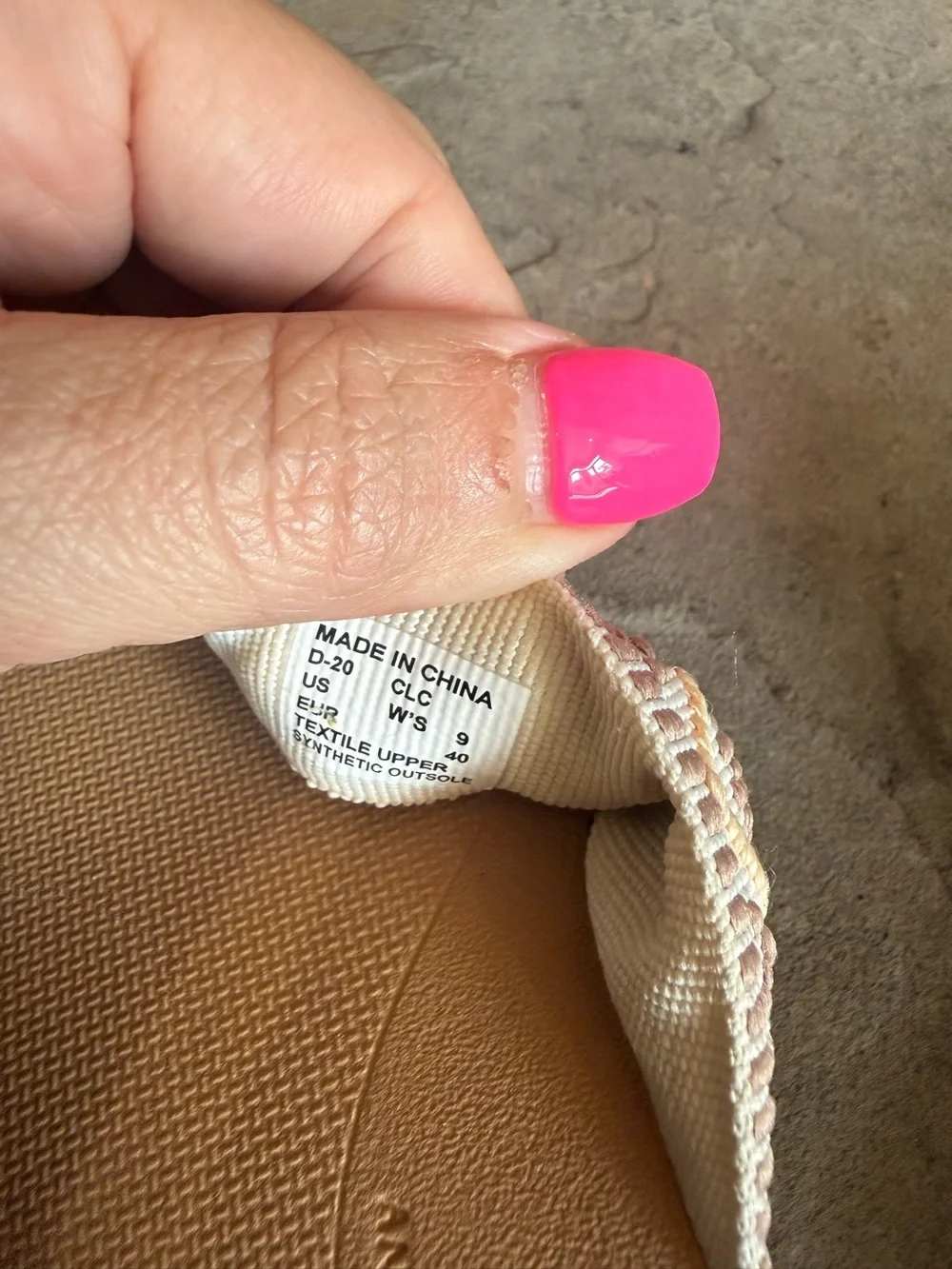 Reef Woven Ortho Bounce Sandal Flip Flop Size 9 Off-white